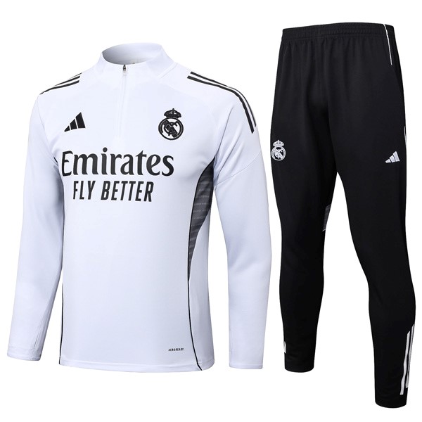 Sudadera De Training Real Madrid 2025/26 Blanco 3
